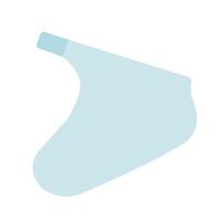 Foot Sheet mask or moisturizing sock. Hand care, hydration, and treatment routines vector