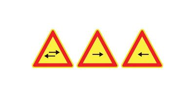 road direction sign showing various transport routes and directional symbols perfect for travel, navigation, and infrastructure related design themes vector