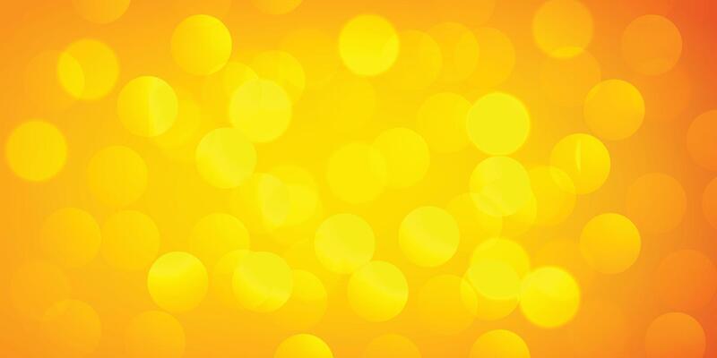 Abstract orange color bokeh lights background illustration perfect for festive, dreamy, glowing, or celebration themed projects and graphic designs