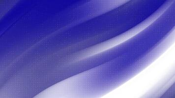Futuristic blue and white wave background with dotted grid pattern ideal for technology, data, and business visual content. video