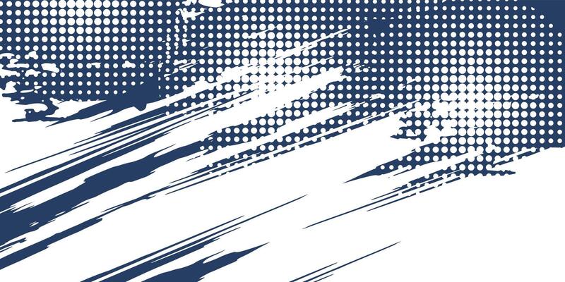 Abstract Blue Grunge Texture In White Background Design