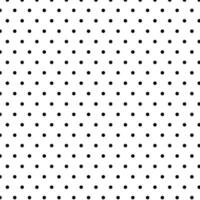 A black and white polka dot pattern vector