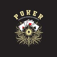 card cassino poker vector