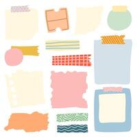 Sticky Note note papers vector