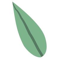 simple green leave vector