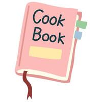 cook book cartoon vector