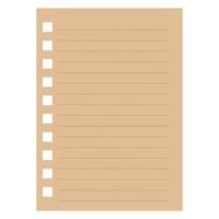 Sticky Note, Set of note papers vector