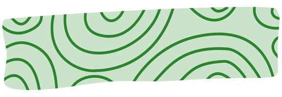 green tape hand drawn vector