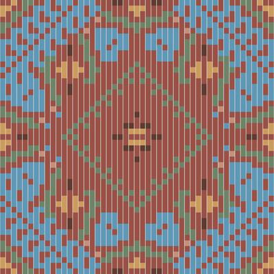 Ethnic Design Korean Traditional Pattern Meaningfolk Embroidery, Aztec Geometric Ornament Print. Design for Carpet, Wallpaper, Clothing, Wrapping, Fabric