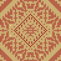 Endless Geometric Pattern Designfolk Embroidery, Aztec Geometric Ornament Print. Design for Carpet, Wallpaper, Clothing, Wrapping, Fabric vector