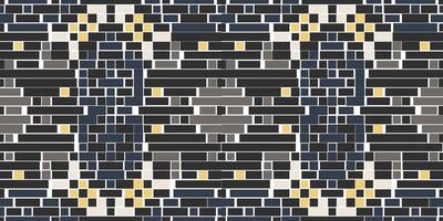 Carpet Geometric Pattern Drawingfolk Embroidery, Aztec Geometric Ornament Print. Design for Carpet, Wallpaper, Clothing, Wrapping, Fabric vector