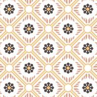 Background design with Moroccan and Mediterranean geometric patterns forming a decorative and traditional abstract look vector