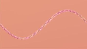 Ombre gradient 3D horizontal backgrounds wallpaper pearl beads circles sphere particles bright summer vibrant colors loop animation banner mockup social media poster relax tranquil creativity graphic video
