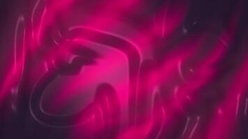 Abstract visualization of vibrant red and purple swirling patterns in motion video