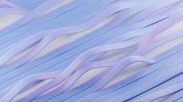 Abstract Wavy Stripes Animation. Seamless Loop. Clean Animation. 4K video