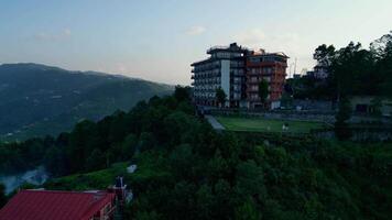 Green Nature and Mountains of Nepal video