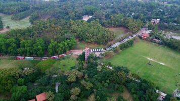 Beatiful Watch Tower In Th Greenery video