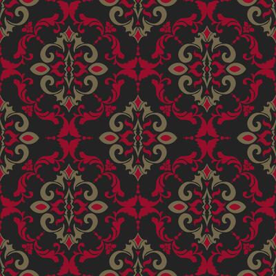 Victorian classic floral damask pattern. Abstract floral damask seamless pattern. Classic floral damask pattern use for fabric, textile, home decoration elements, upholstery, wrapping, etc.