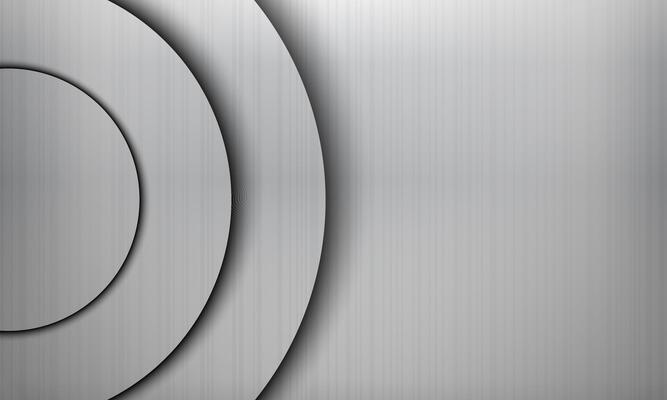 Abstract metal circle pattern background. blank stage with copy space. artistic decoration concept.