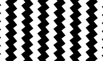 Abstract rectangle black and white zigzag geometric pattern. vertical pattern. monochrome decoration. vector
