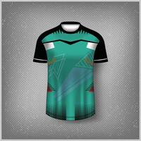 Performance Sports Jersey Design vector