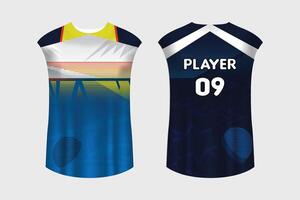 Digital Sports Jersey Design vector