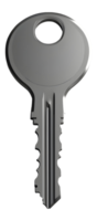 Shiny metallic key, representing security and access, offers new possibilities png
