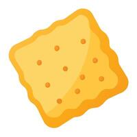 A cracker icon on a white background vector