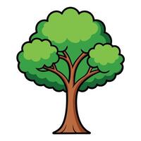 Tree clip art vector