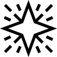 Exploding Night Sky Fireworks Icon vector