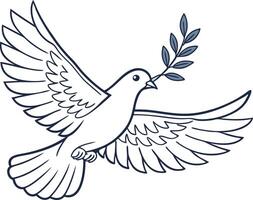 Peace and Anti War Design Featuring Nonviolence and Global Harmony Concepts vector