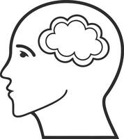 Anxiety and Overthinking Illustration Depicting Mental Health and Emotional Stress Concepts vector