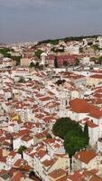 Lisbon Skyline At Lisbon In District Of Lisbon Portugal 26 video