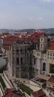 Lisbon Skyline At Lisbon In District Of Lisbon Portugal 05 video