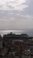 Lisbon Skyline At Lisbon In District Of Lisbon Portugal 21 video