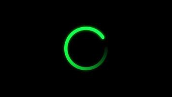 Charging Lightning Bolt Animation Loop video