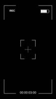 Vertical Camera Recording Screen on Black Background video