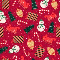 Colorful festive holiday pattern design vector