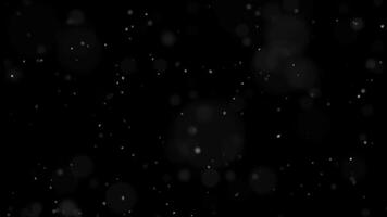 Particles on Black Background video