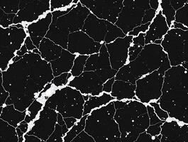 Black and White Cracked Texture Seamless Marble Pattern for Design Projects photo
