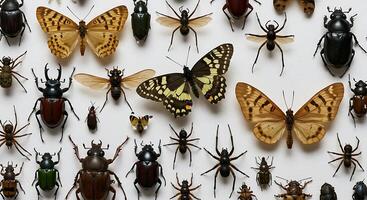 A collection of insects and other insects photo