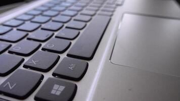 Detail of Computer Keyboard video