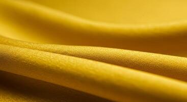 A close up of a yellow fabric photo