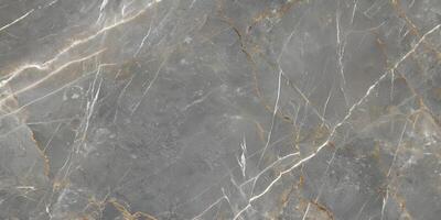 Grey and Gold Marble Texture Polished Stone Background photo