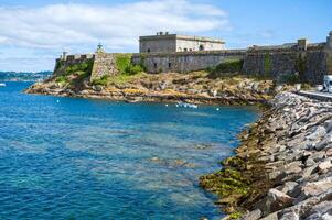 Panoramic view of the city of A Coruna. A large city in northwestern Spain, a resort and port. Galicia photo