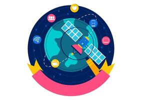 Flat Design Celebrating World Development Information Day with Social Awareness ThemesVEC vector
