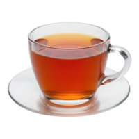 A Cup of English Breakfast Tea Isolated on a Transparent Background. Cut Out, Clipping Path. png