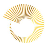 luxo dourado ou ouro círculo quadro, Armação fronteira Projeto arte espinal png