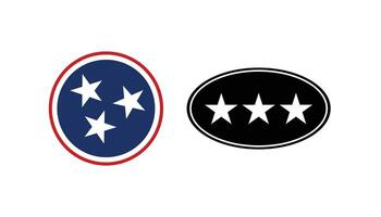 Tennessee state symbols and emblems vector