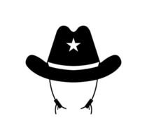 simple hat icon vector